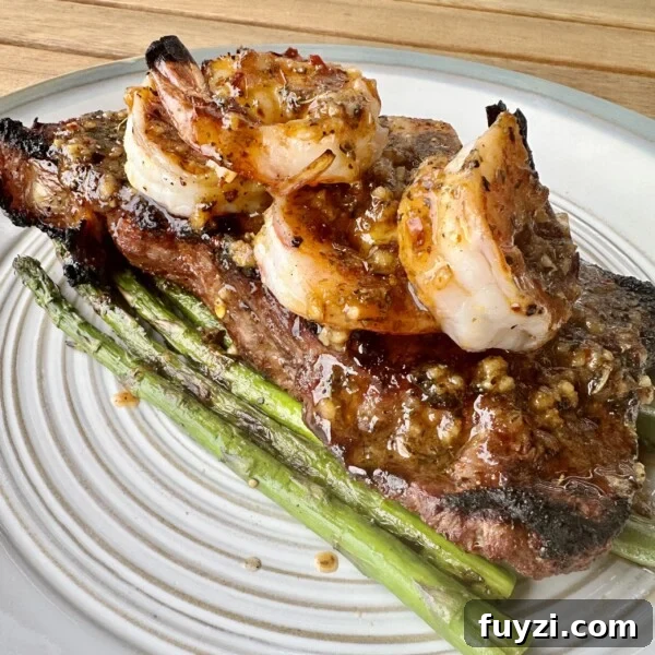 Steak and shrimp